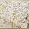 Carte géographique ancienne des deux Bourgognes
