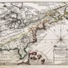 Carte géographique ancienne du Canada