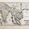 Carte ancienne des Indes orientales - Indonésie