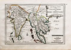 Carte ancienne des Indes orientales - Indonésie