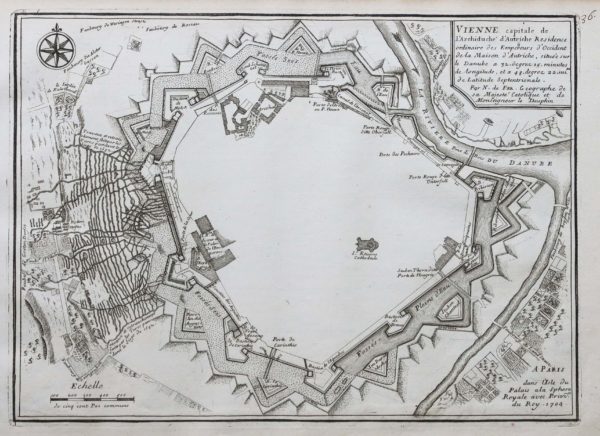 Plan ancien de la ville de Vienne