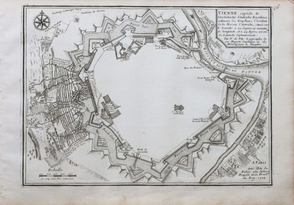 Plan ancien de la ville de Vienne