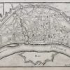 Plan ancien de la ville de Cologne