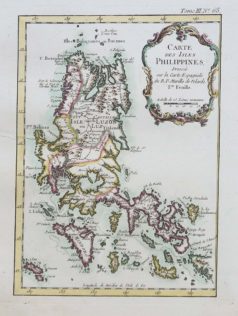 Carte ancienne des Iles Philippines