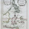 Carte marine ancienne des Iles Philippines