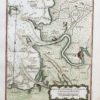 Carte marine ancienne de la rivière Charente