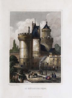 Gravure ancienne d’Alençon