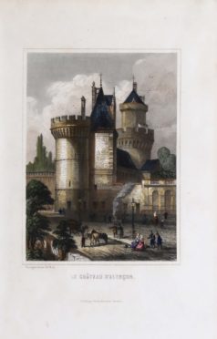 Gravure ancienne d’Alençon