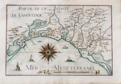 Carte marine ancienne du Cap d’Agde
