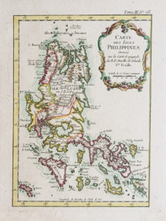 Carte ancienne des Iles Philippines