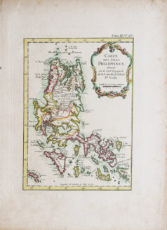Carte ancienne des Iles Philippines