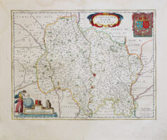 Carte géographique ancienne du Quercy