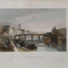 Gravure ancienne de Toulouse