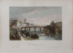 Gravure ancienne de Toulouse