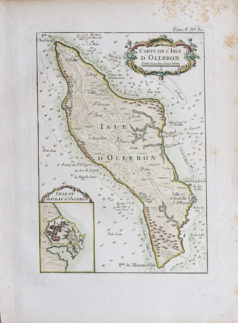 Carte marine ancienne de l’Ile d’Oléron