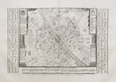 Plan ancien de Paris en 1650