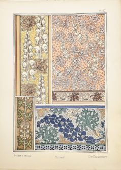 Fleurs & ornementations Art Nouveau