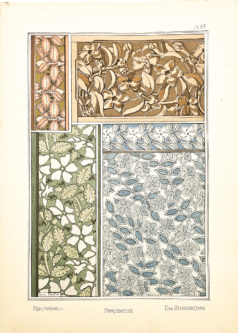 Fleurs & ornementations Art Nouveau