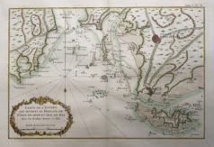 Carte marine ancienne de l’ile de Batz - Morlaix