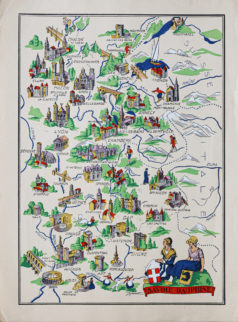 Carte ancienne de la Savoie - Dauphiné