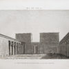 Gravure ancienne - Temple de Philae