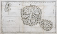 Carte ancienne de l’Île de Tahiti