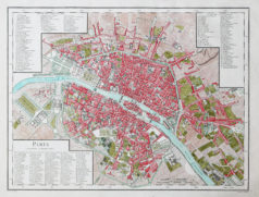 Plan ancien de Paris