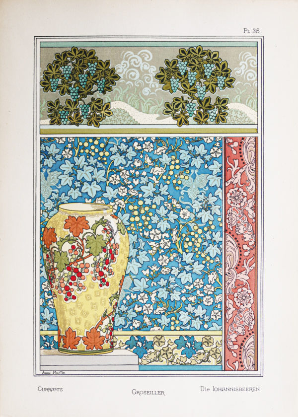 Fleurs & ornementations Art Nouveau