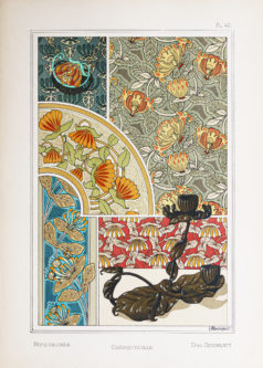 Fleurs & ornementations Art Nouveau