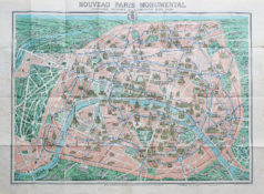 Plan monumental de Paris