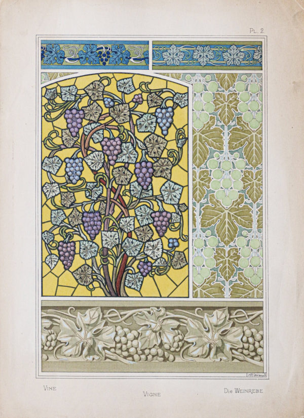 Fleurs & ornementations Art Nouveau