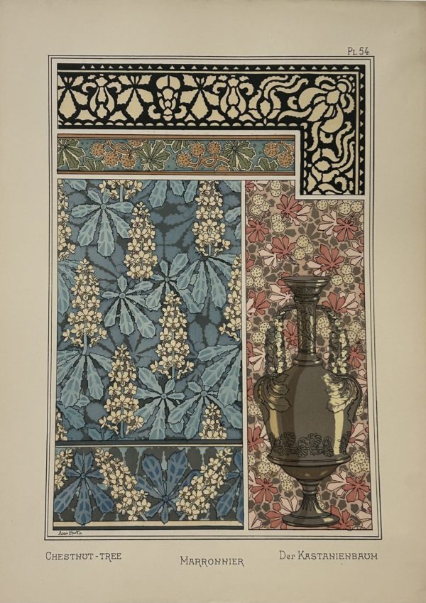 Fleurs & ornementations Art Nouveau