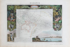 Carte géographique ancienne - Océanie