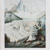 Lithographie ancienne - Glaciers