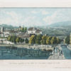 Gravure ancienne de Neuchâtel