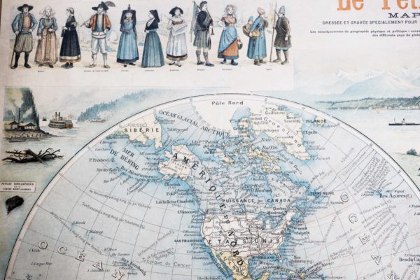 Mappemonde - Wall Map ancienne – Image 6