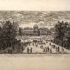 Gravure ancienne des Tuileries