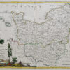 Carte ancienne de la Normandie - Maine et Perche