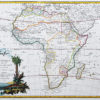 Carte ancienne de l'Afrique