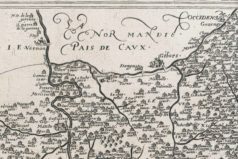 Carte géographique ancienne du gouvernement de l’Ile de France