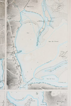 Carte marine ancienne – Côtes d’Armor