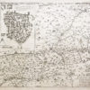 Carte géographique ancienne du Périgord et Sarlat