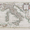 Carte géographique ancienne de l’Italie - Corse
