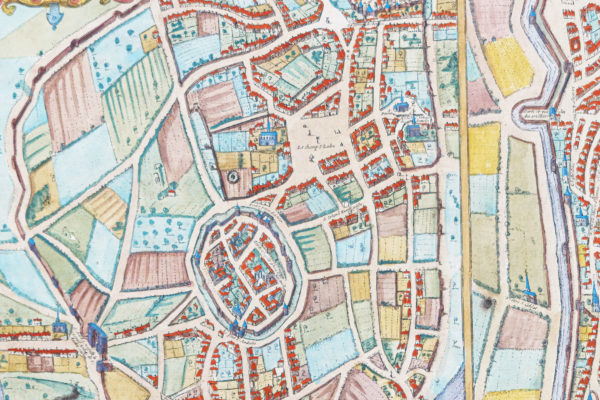 Carte géographique ancienne - Nevers - Autun