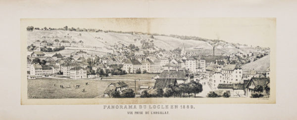 Panorama ancien du Locle