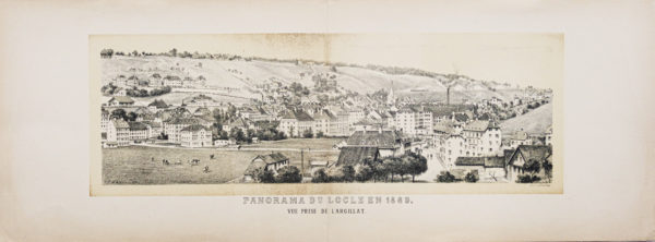 Panorama ancien du Locle