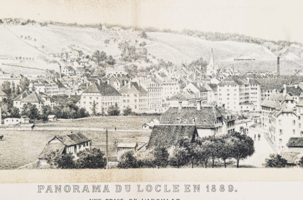 Panorama ancien du Locle