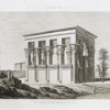 Gravure ancienne - Île de Philae