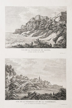 Gravure ancienne de Bastia