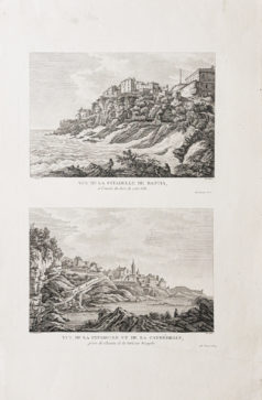 Gravure ancienne de Bastia